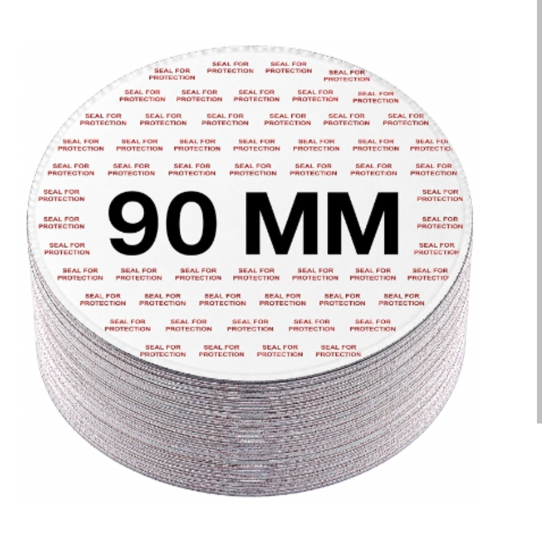 90 mm Aluminium foil seal for hdpe jar